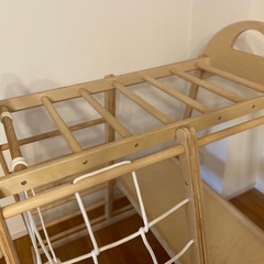 ジャングルジム　木製 天然木の画像