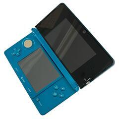 186000 訳アリ品 Nintendo 任天堂 ニンテンドー3DS ニンテンドー3DS CTR-001  アクアブルー [250422HM100359]の画像