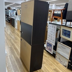 レンジボード ニトリ ２枚扉 コパン ダークブラウン のご紹介です！の画像