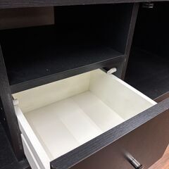 【ジャングルジャングル守口店】TV台 テレビボード　黒の画像