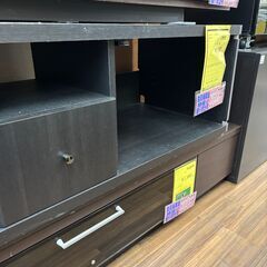 【ジャングルジャングル守口店】TV台 テレビボード　黒の画像