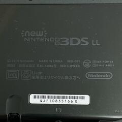 186000 訳アリ品 Nintendo 任天堂 ニンテンドー3DS New Nintendo 3DS LL RED-001  [250411HM170055]の画像