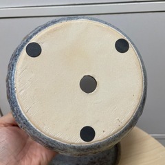 陶器鉢 植木鉢 オシャレ鉢 グラデーションカラー の画像