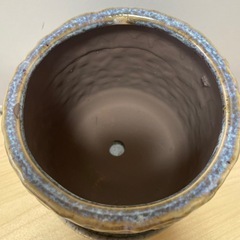 陶器鉢 植木鉢 オシャレ鉢 グラデーションカラー の画像