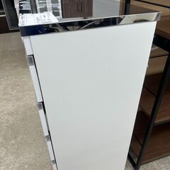 ★リユースのサカイ高崎店★TJ12547 協栄産業 レンジ台 白 H100.5×D43.5×W90.5 クリーニング済みの画像