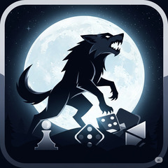 8/24＊13時～＊ボードゲーム＆人狼ゲーム会～月夜の人狼と盤上...