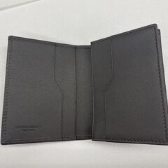 良品 HUNTING WORLD 名刺入れ 573-233-2 ブラウン系 2つ折り ハンティングワールド 札幌市手稲区の画像