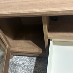 アンティークテレビ台木製の画像