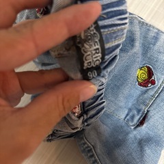 キッズヒスミニズボンですの画像