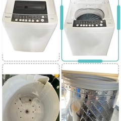 配送設置0円で👌🆗冷蔵庫&洗濯機分解洗浄済み✨✨の画像