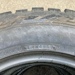 T6◆185/85R16 TOYO オープンカントリーR/T ブラックレター 中古タイヤ4本!!転がし程度のタイヤです ジムニー JA11 JA12 JB23の画像