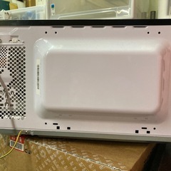 ブラック　電子レンジ ニトリ 西日本用の画像