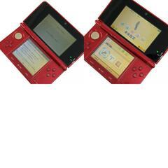 186000 現状品 Nintendo 任天堂 ニンテンドー3DS CTR-001  レッド [240203HM040016]の画像