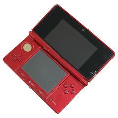 186000 現状品 Nintendo 任天堂 ニンテンドー3DS CTR-001  レッド [240203HM040016]の画像