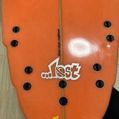 美品サーフボード　6′0f 約38L fcs 5フィン 　の画像