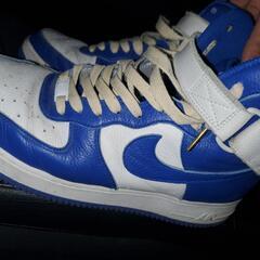 本日限定NIKE エアフォースワン ハイカットの画像