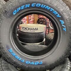 在庫一台分のみ！雪道も行ける！TOYO オープンカントリーA/TⅢ 265/70R18 新品タイヤ4本セット！2025年製！ホワイトレター ランクル250の画像