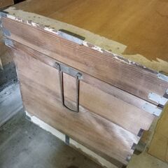昭和30年代の長持　収納箱　ビンテージの画像