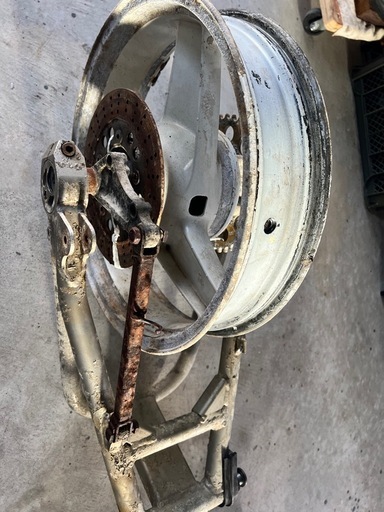 zrx400 リア
足回り