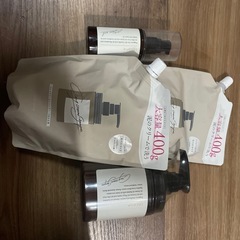 【受け渡し予定決定】CoConeクレイクリームシャンプー本体と詰替 ヘアオイルの画像