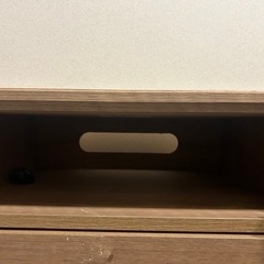 アンティークテレビ台木製の画像