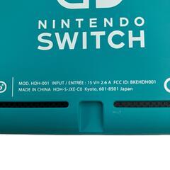 186000 訳アリ品 Nintendo 任天堂 Nintendo Switch Nintendo Switch Lite ニンテンドースイッチライト HDH-001  ターコイズ [250614HM100073]の画像
