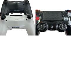 186000 現状品 sonny ソニー PS4　コントローラ―まとめ ミックス（レッド迷彩、ブラック、クリアなど） 5点まとめ売り [250523HM090008]の画像