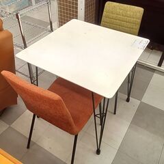 ★リユースのサカイ千葉中央店★期間限定割引有  ダイニングテーブルセット  H70×D70×W70 クリーニング済み TC4295の画像
