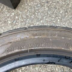 T7◆165/55R15 ヴィツァー テンペスタ エンツォ パフォーマンスK◆中古タイヤ4本セット!!溝少ないので売り切り!!S660 アルト N-ONE などの画像