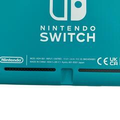 186000 現状品 Nintendo 任天堂 Nintendo Switch Nintendo Switch Lite ニンテンドースイッチライト HDH-001  ターコイズ [250624HM080043]の画像