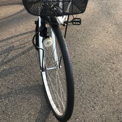 【ｼﾞｬﾝｸﾞﾙｼﾞｬﾝｸﾞﾙ金沢店】  自転車 白 26ｲﾝﾁ   動作確認／クリーニング済みの画像