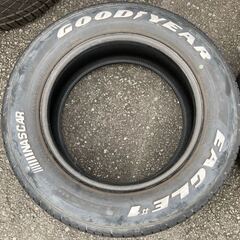 T10◆215/65R16C 109/107R グッドイヤー ナスカー イーグル♯１◆中古タイヤ2本セット!!ハイエースなどに!!GY NASCAR EAGLEの画像