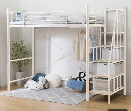 【済】ニトリ　ロフトベッド