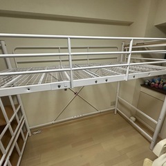 【極美品】ニトリ　ロフトベッドの画像