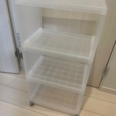 収納棚　収納ケース　ニトリの画像