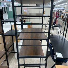 ★リユースのサカイ高崎店★TJ12552  レンジ台 茶 H170×D45×W60 クリーニング済みの画像