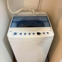 美品＆コンパクト◆ハイアール製洗濯機5.5kg 配送お手伝い可の画像