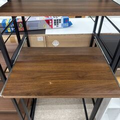★リユースのサカイ高崎店★TJ12552  レンジ台 茶 H170×D45×W60 クリーニング済みの画像