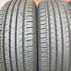 T11◆215/60R16 95H ヨコハマ ブルーアースGT AE51◆中古タイヤ4本セット!!溝残っています!!クラウン マークX ヴェゼル CX-3 などの画像
