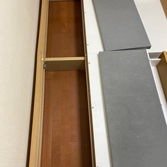 収納、照明、コンセント付ベッドの画像
