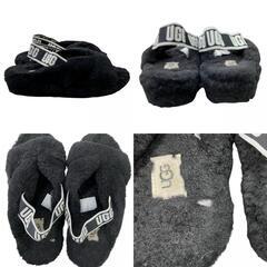 186001 UGG アグ ファーサンダル 1117935  23 ブラック レディース [250131HM060374]の画像