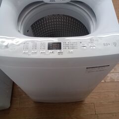 ★リユースのサカイつくば店★TK6247 Haier 洗濯機 JW-U55B 5.5kg 23年製 動作確認／クリーニング済み　【リユースのサカイつくば店】 の画像