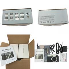 186000 Dual Lens autofocus Camera 5K Ultra HD DC203  シルバー　ブラック [250704HM220016]の画像