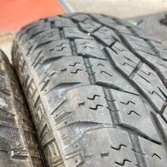 T14◆175/80R16 TOYO オープンカントリーA/Tプラス◆中古タイヤ4本セット!!ジムニー全般に!!JA11 JA12 JB23 JB64などの画像