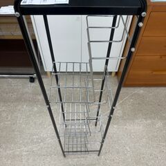 ★リユースのサカイ高崎店★TJ12558  ラック 黒 H110×D26.3×W24 クリーニング済みの画像