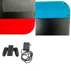 186000 現状品 Nintendo 任天堂 Nintendo Switch HAC-001  ネオンレッド ネオンブルー [250407HM010266]の画像