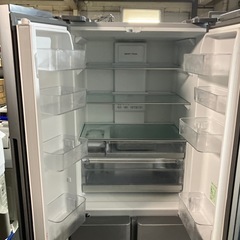 O2508-639 AQUA ノンフロン冷凍冷蔵庫 AQR-TZ42KS 2021年製 動作確認済み キズ汚れ有りの画像