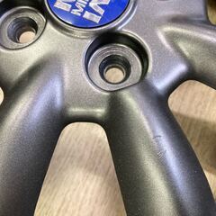ミニライト 4.5J 15インチ +45 4/100 ハブ径54ｍｍ◆ダイハツ純正 MINILITE ガンメタリックカラー!!タント ムーヴ アトレー タフト ミラの画像