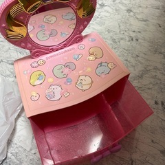 すみっこぐらし。イラスト入りミラー収納ボックス 衣装の画像