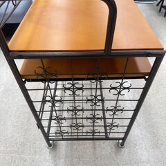 ★リユースのサカイ高崎店★TJ12559  パソコンラック 茶 H90×D45.5×W70 クリーニング済みの画像
